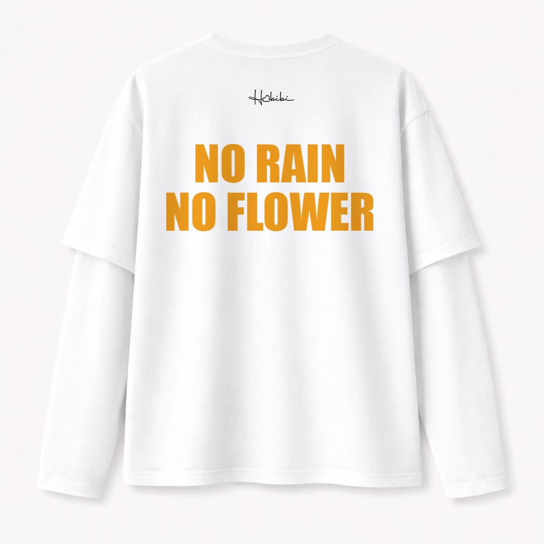 T-Shirt Double Sleeve - No Flower