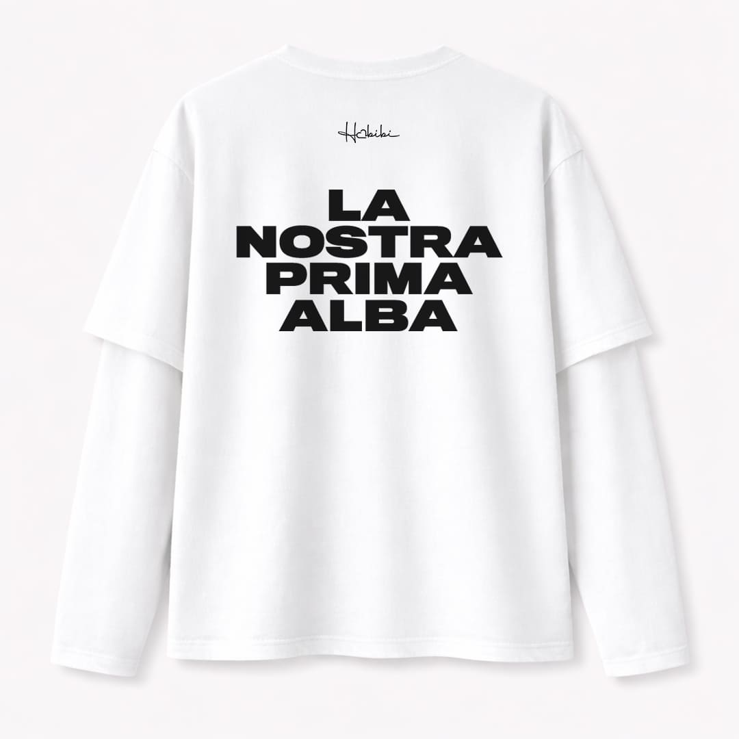 T-Shirt Double Sleeve - Prima Alba