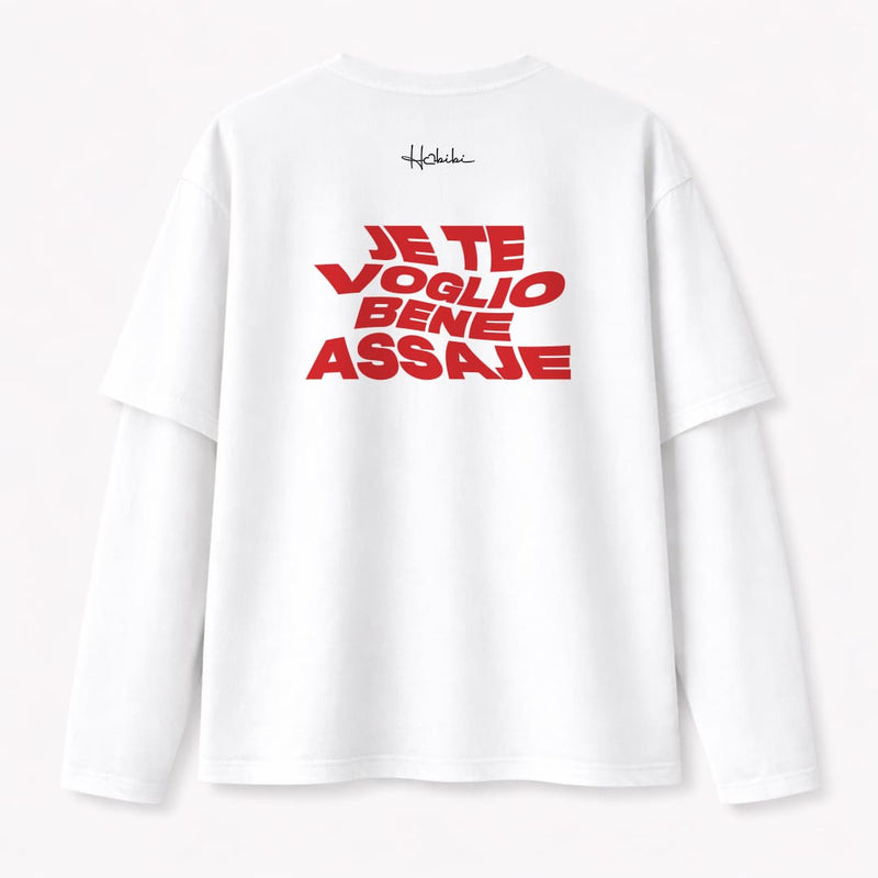 T-Shirt Double Sleeve - Te Voglio Bene Assaje