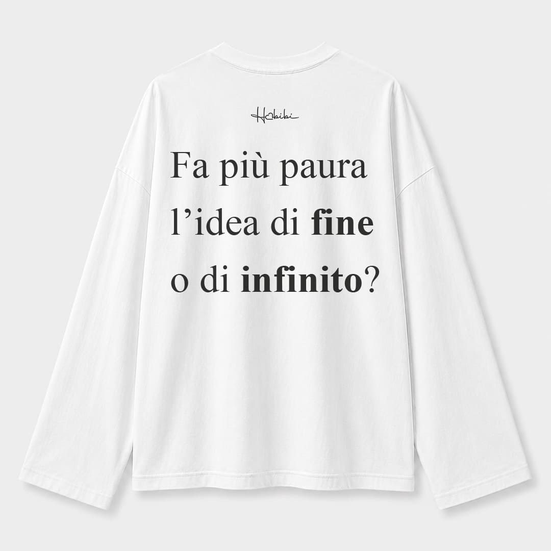 T-Shirt Long Sleeve - Fine O Infinito