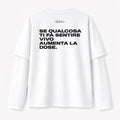 T-Shirt Double Sleeve - Aumenta La Dose