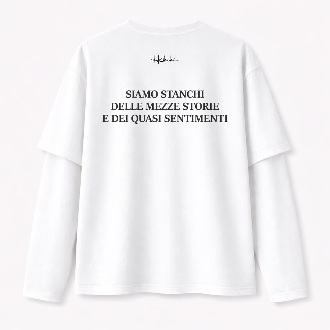 T-Shirt Double Sleeve - Mezze Storie