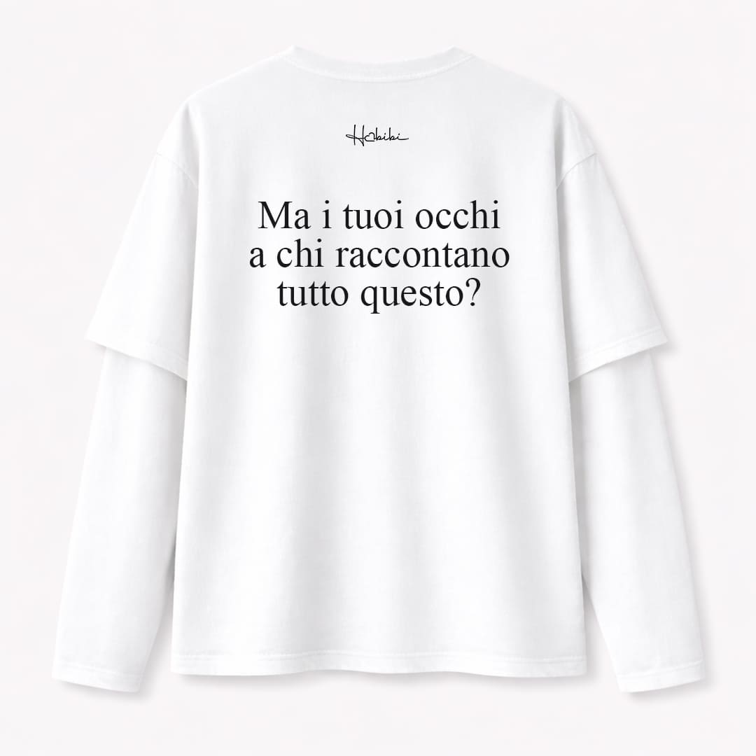 T-Shirt Double Sleeve - Occhi