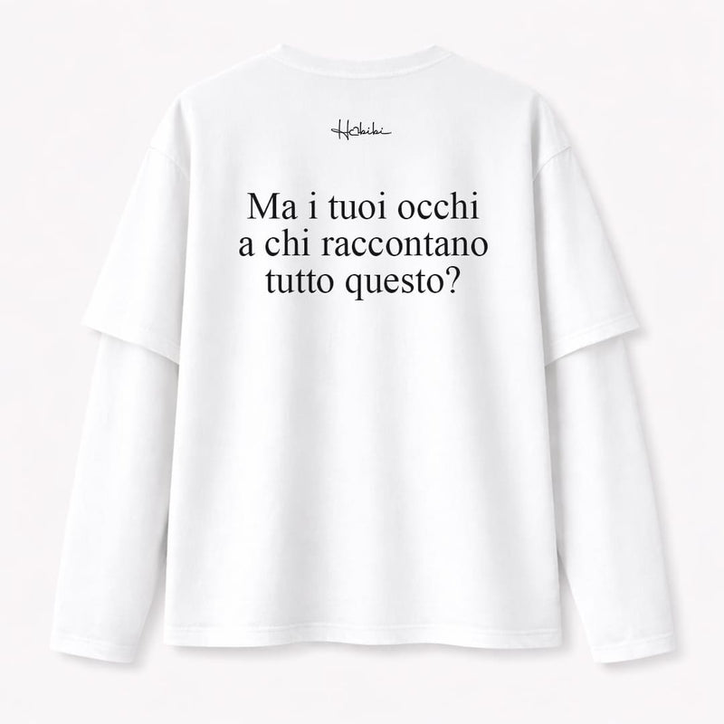 T-Shirt Double Sleeve - Occhi