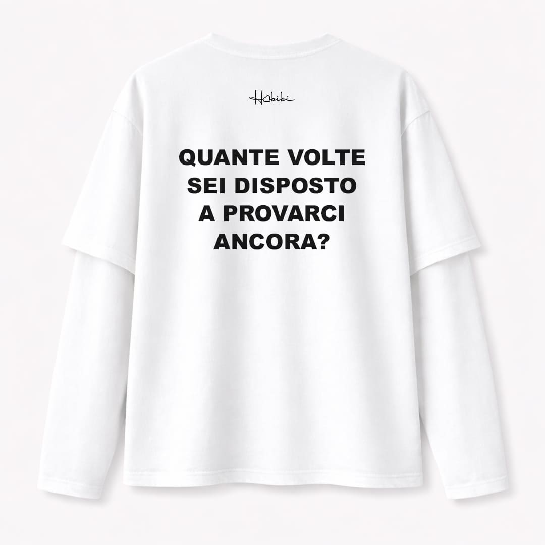 T-Shirt Double Sleeve - Provarci Ancora