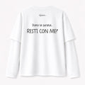 T-Shirt Double Sleeve - Resti Con Me