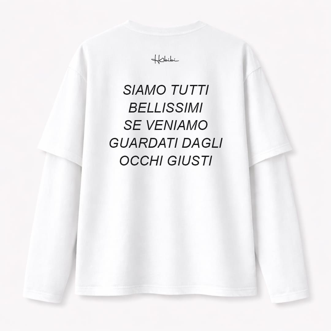 T-Shirt Double Sleeve - Tutti Bellissimi