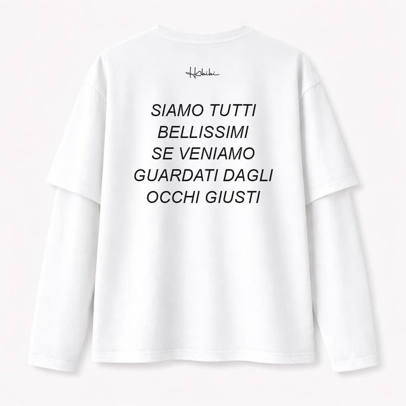 T-Shirt Double Sleeve - Tutti Bellissimi