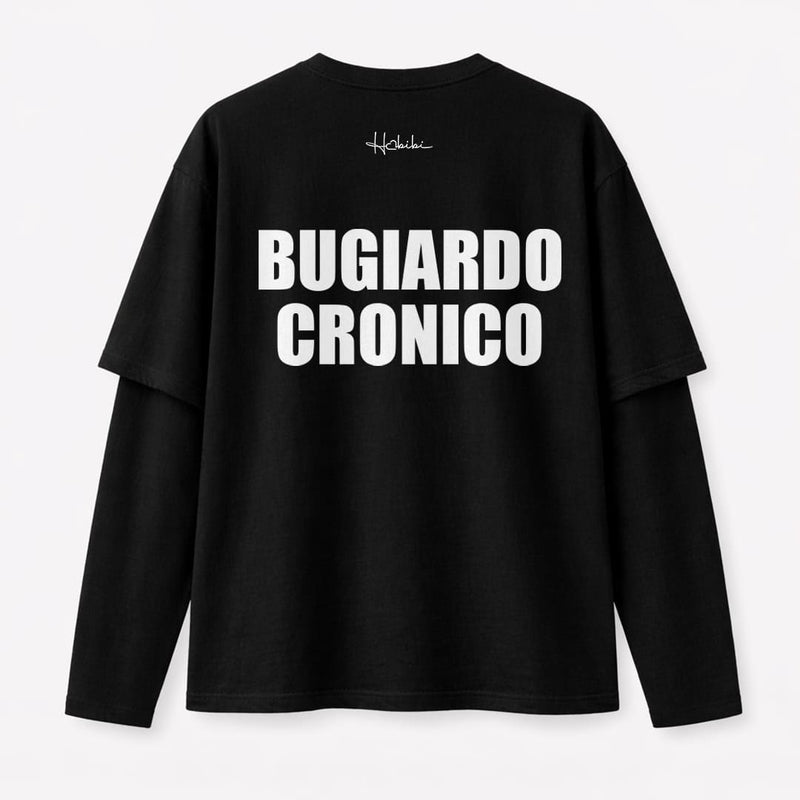 T-Shirt Double Sleeve - Bugiardo Cronico