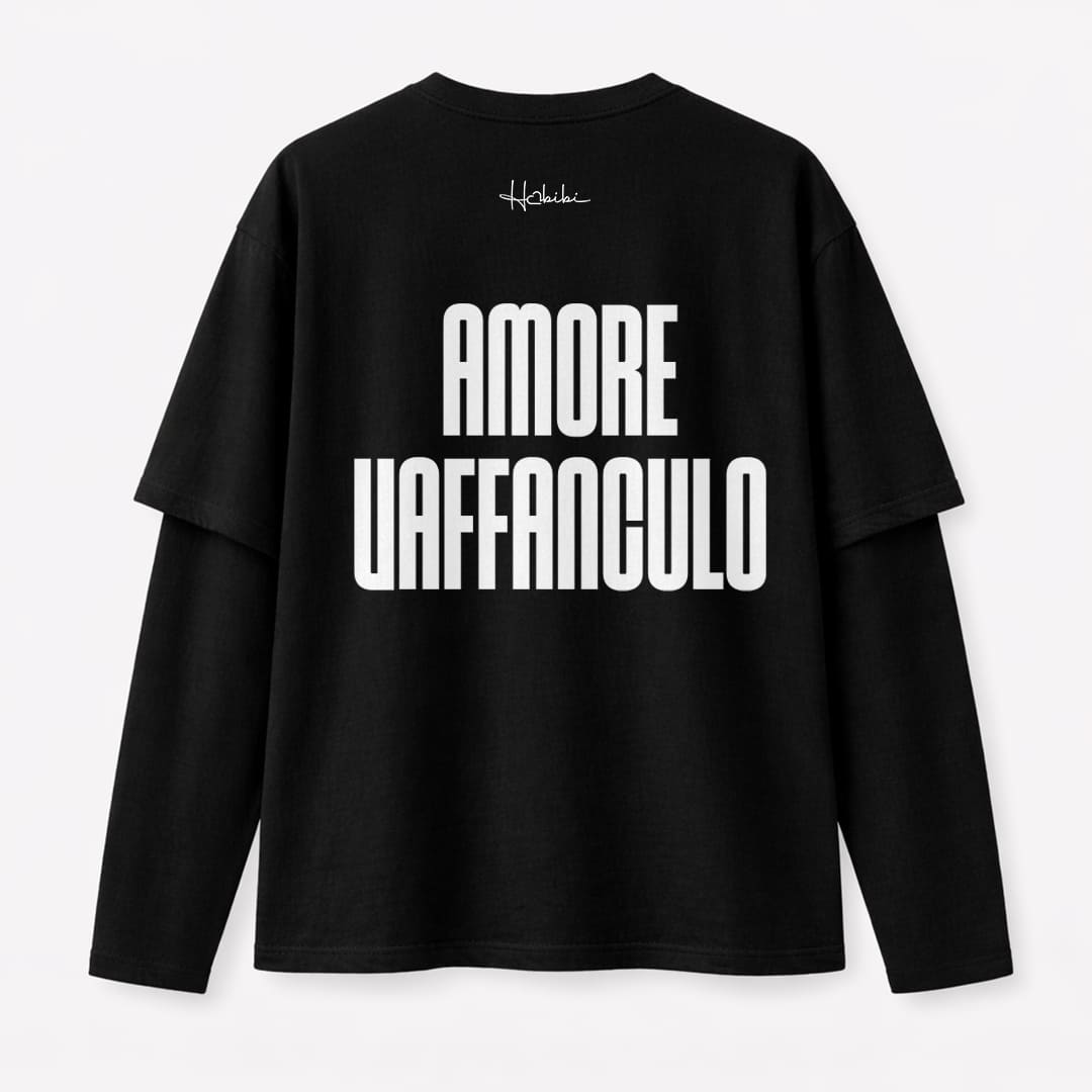 T-Shirt Double Sleeve - F*ck Love