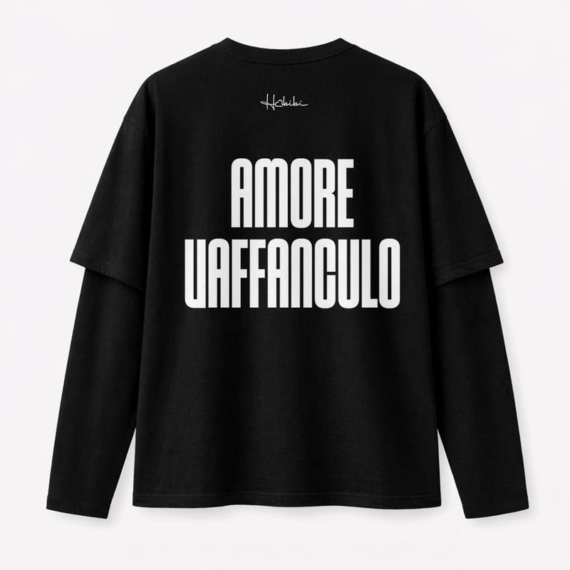 T-Shirt Double Sleeve - F*ck Love