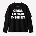 CREA LA TUA T-Shirt Double Sleeve