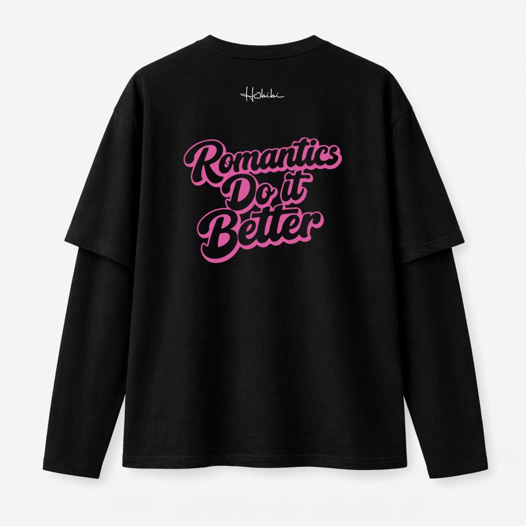 T-Shirt Double Sleeve - Romantics