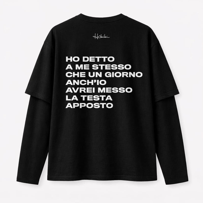 T-Shirt Double Sleeve - Testa Apposto