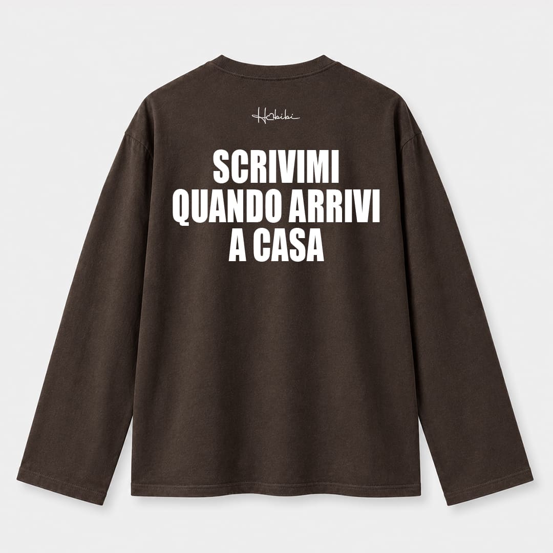 T-Shirt Long Sleeve - Scrivimi