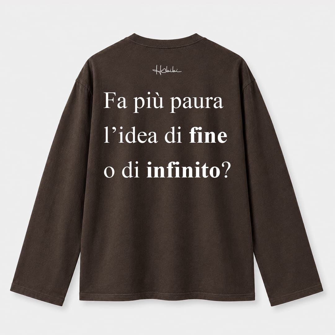 T-Shirt Long Sleeve - Fine O Infinito