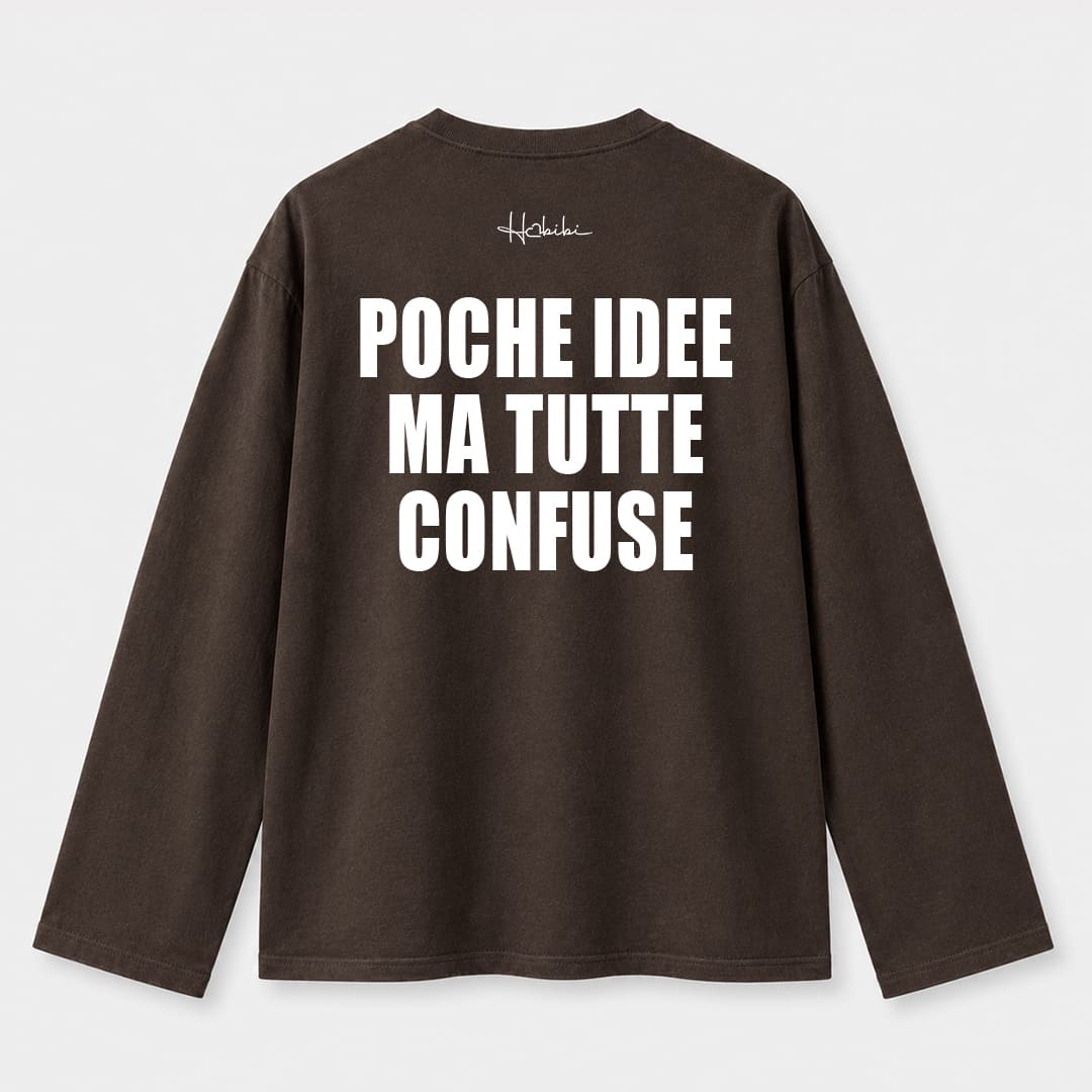 T-Shirt Long Sleeve - Poche Idee