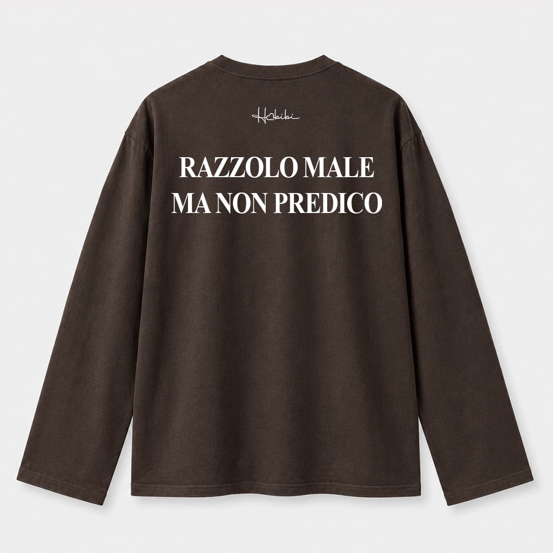 T-Shirt Long Sleeve - Razzolo Male