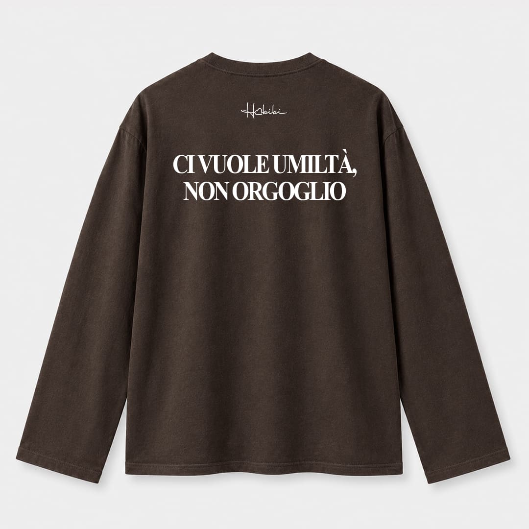 T-Shirt Long Sleeve - Umiltà