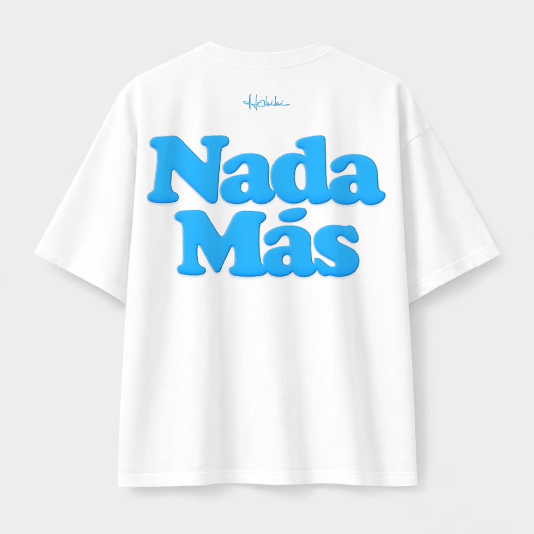 T-Shirt Oversize Core - Nada Màs