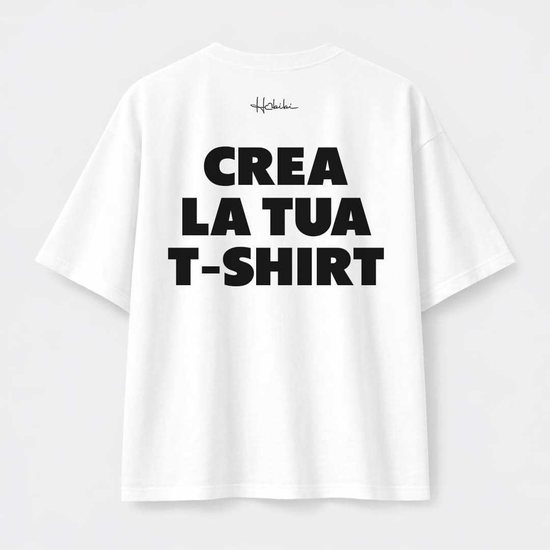 CREA LA TUA T-Shirt Oversize Core