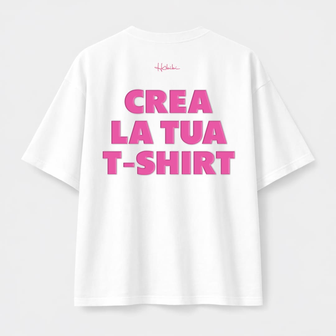 CREA LA TUA T-Shirt Oversize Core