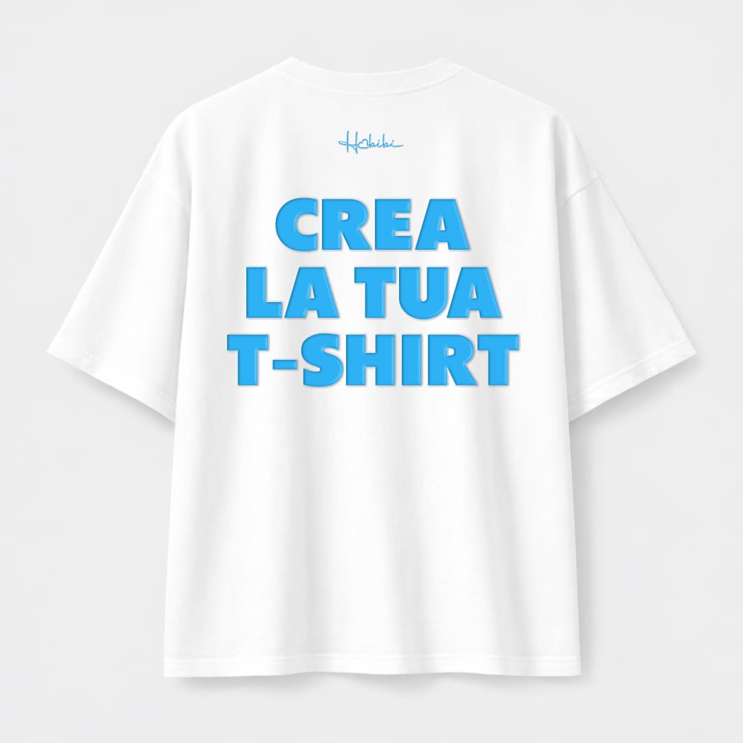 CREA LA TUA T-Shirt Oversize Core