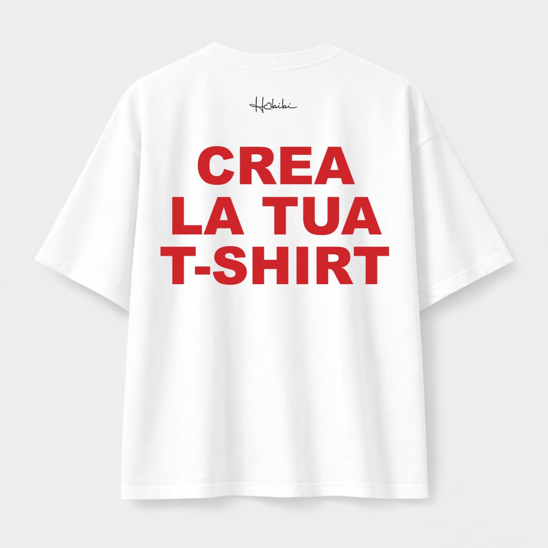 CREA LA TUA T-Shirt Oversize Core