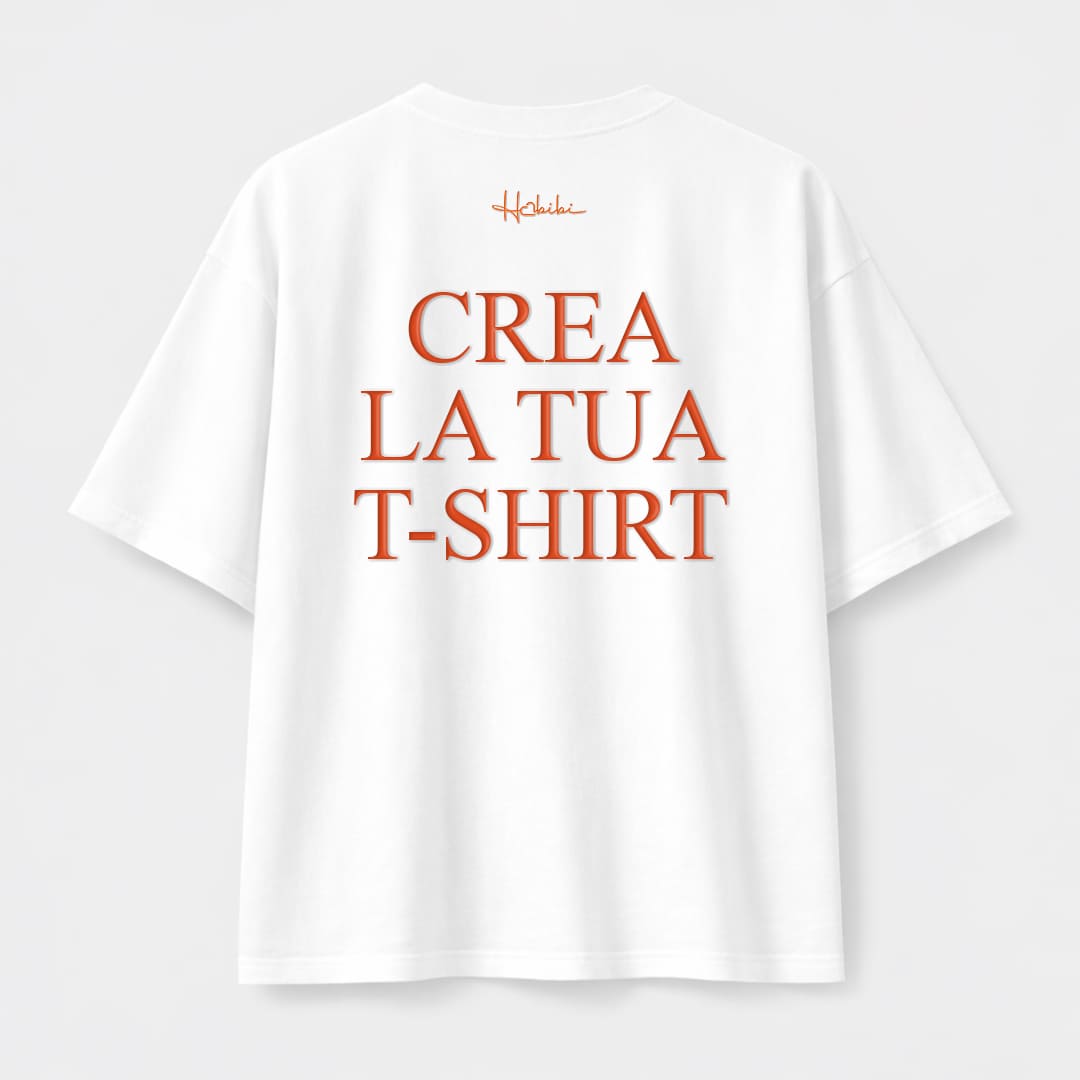 CREA LA TUA T-Shirt Oversize Core