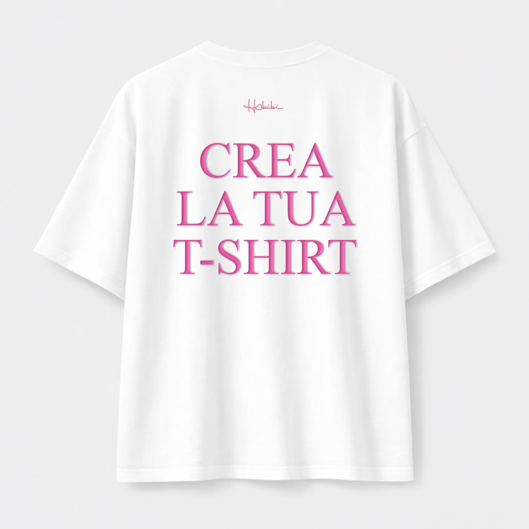 CREA LA TUA T-Shirt Oversize Core