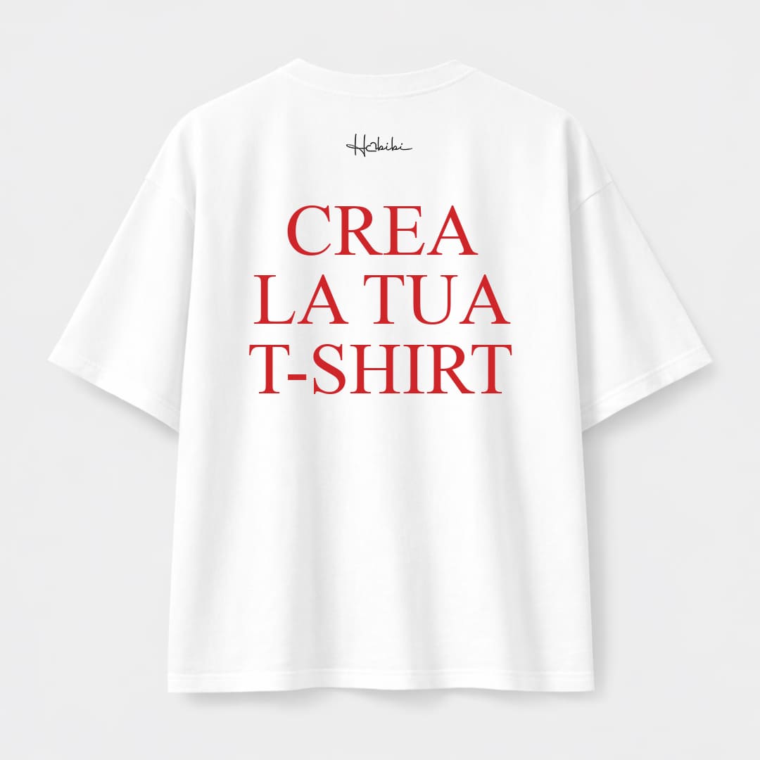 CREA LA TUA T-Shirt Oversize Core