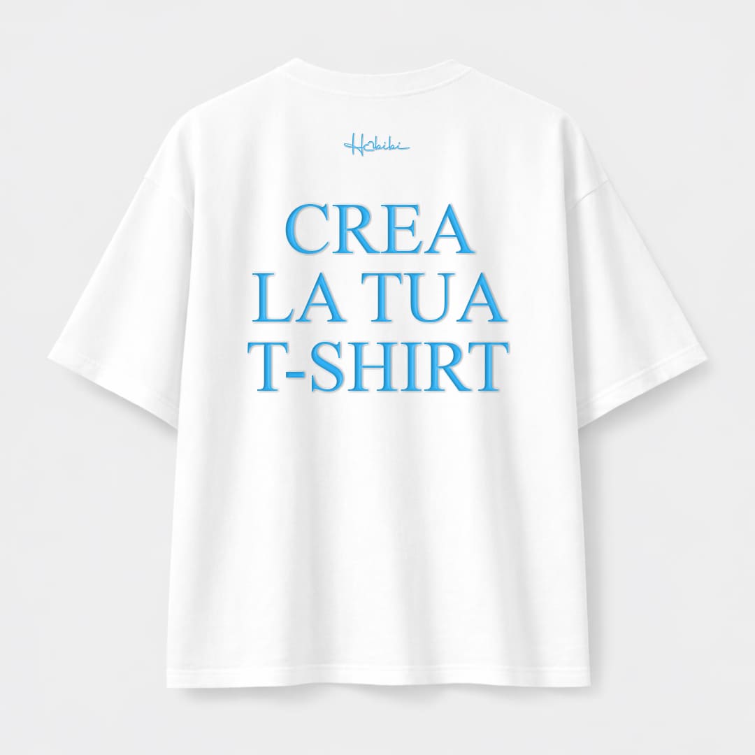 CREA LA TUA T-Shirt Oversize Core