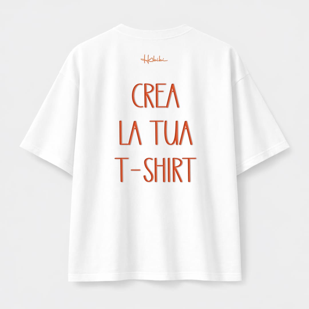 CREA LA TUA T-Shirt Oversize Core