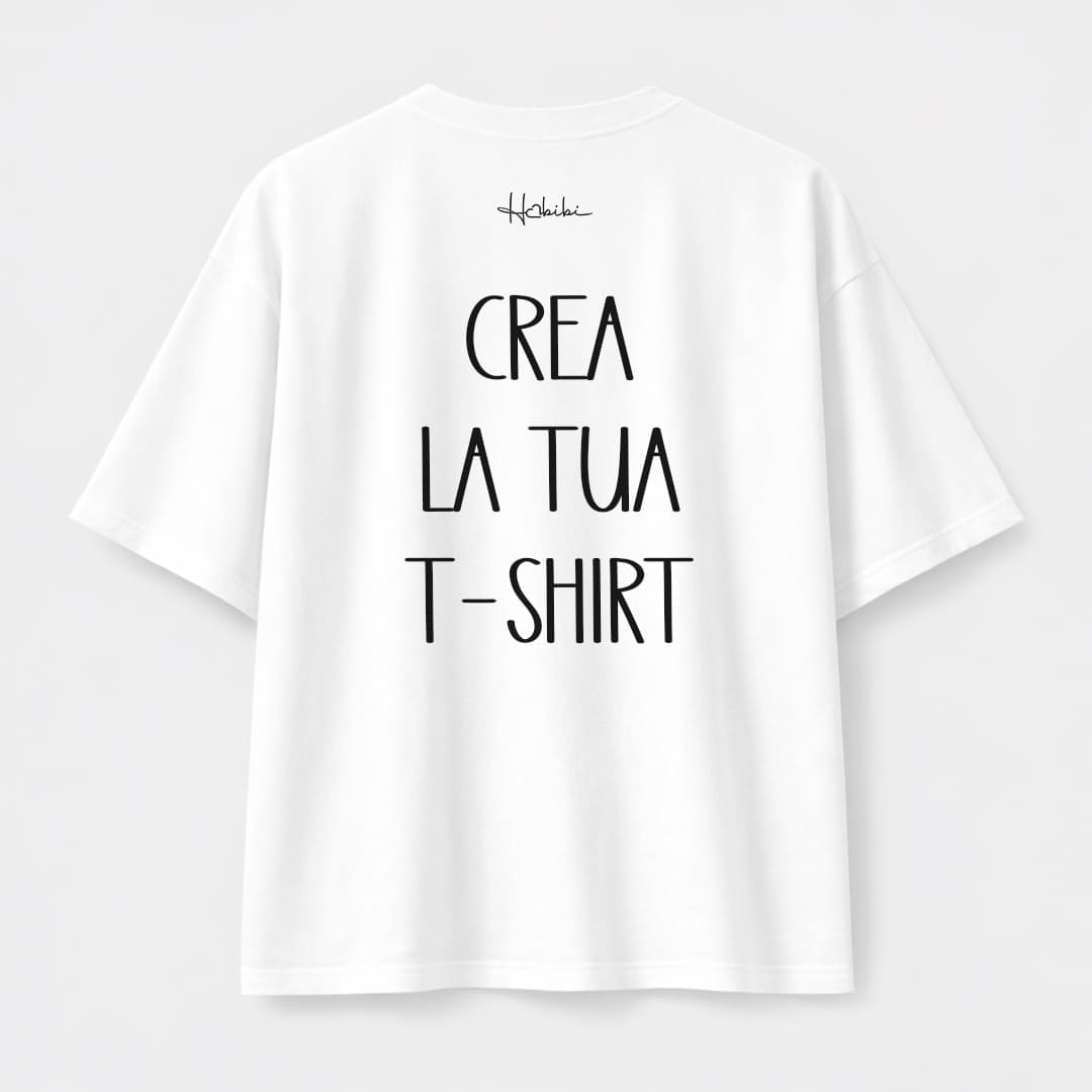 CREA LA TUA T-Shirt Oversize Core