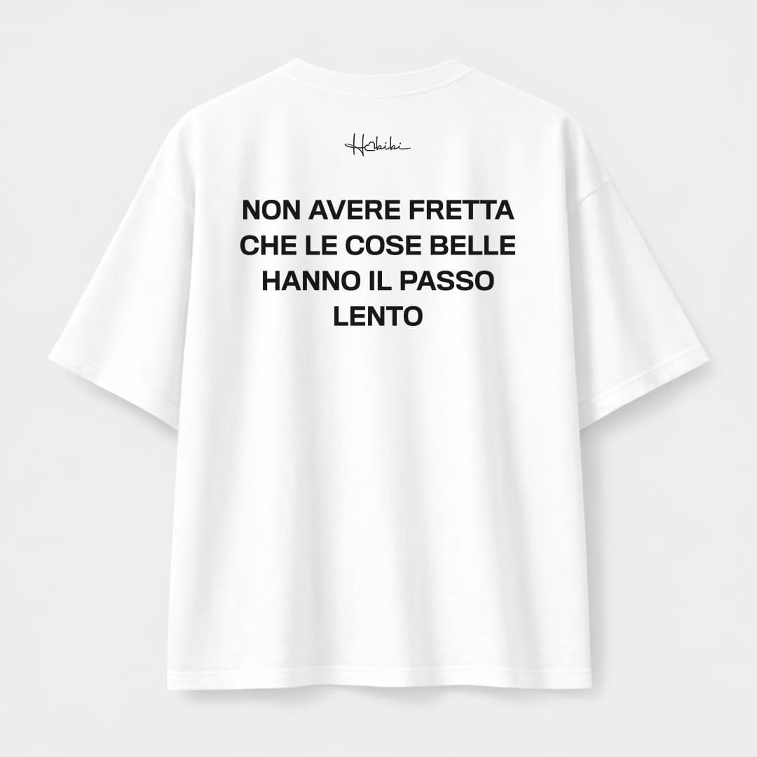 T-Shirt Oversize Core - Passo Lento