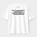 T-Shirt Oversize Core - Smetto Di Scappare