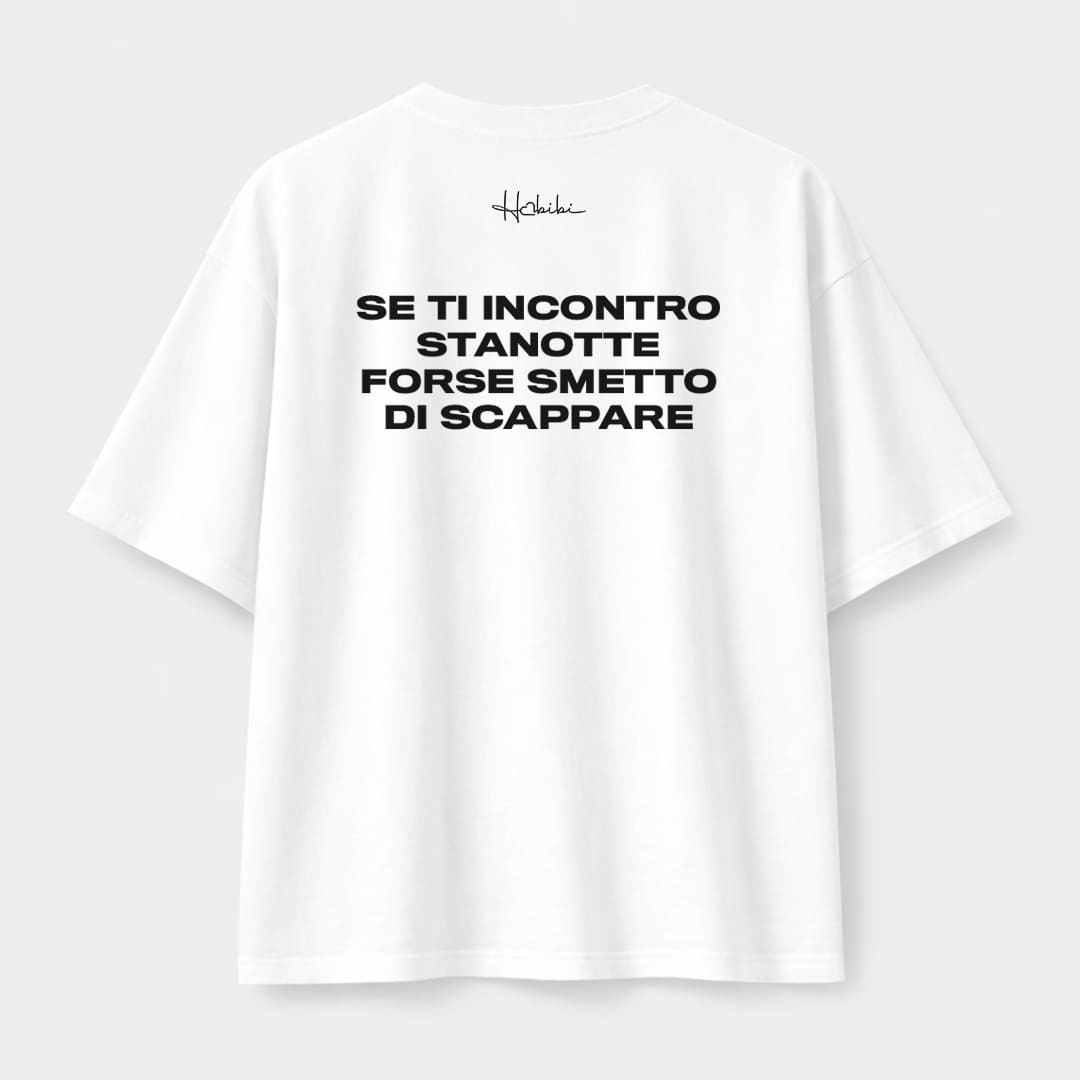 T-Shirt Oversize Core - Smetto Di Scappare