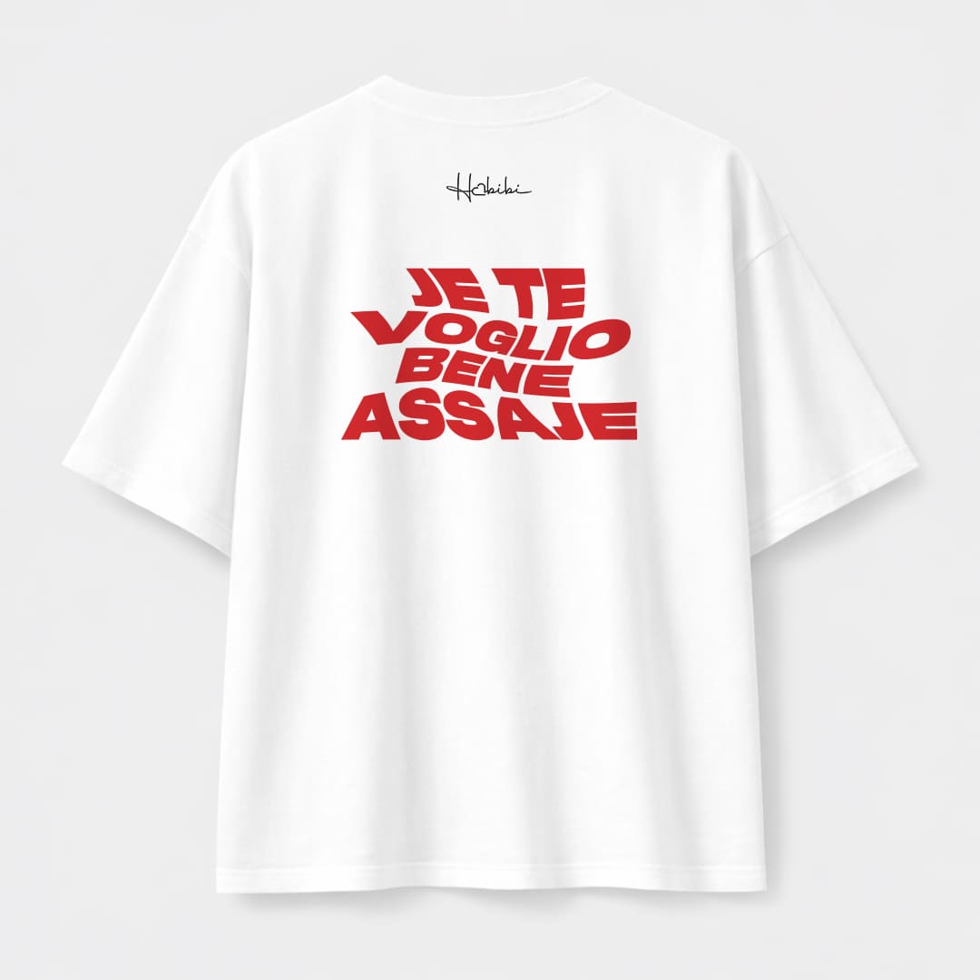 T-Shirt Oversize Core - Te Voglio Bene Assaje
