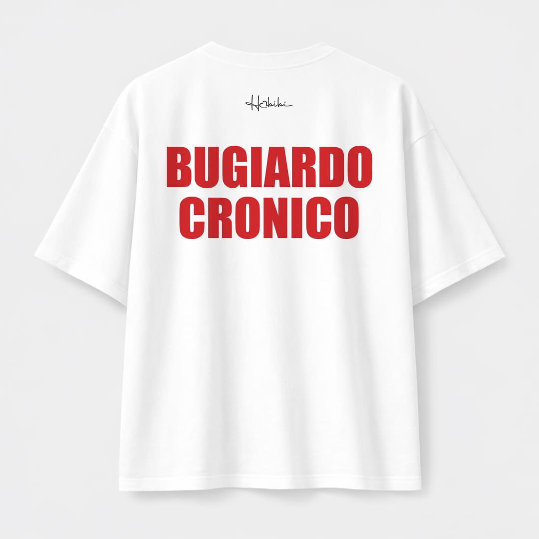 T-Shirt Oversize Core - Bugiardo Cronico
