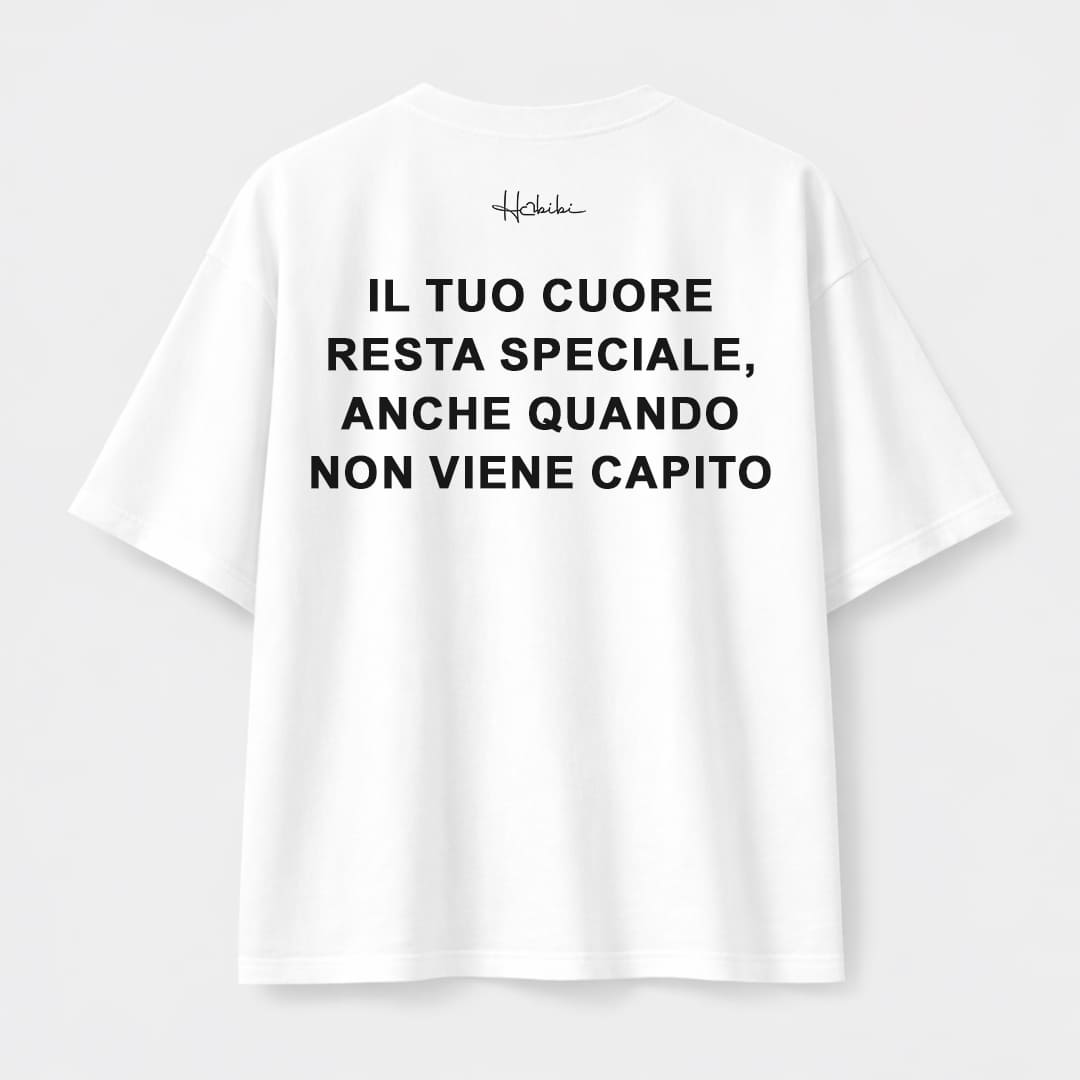 T-Shirt Oversize Core - Cuore Speciale