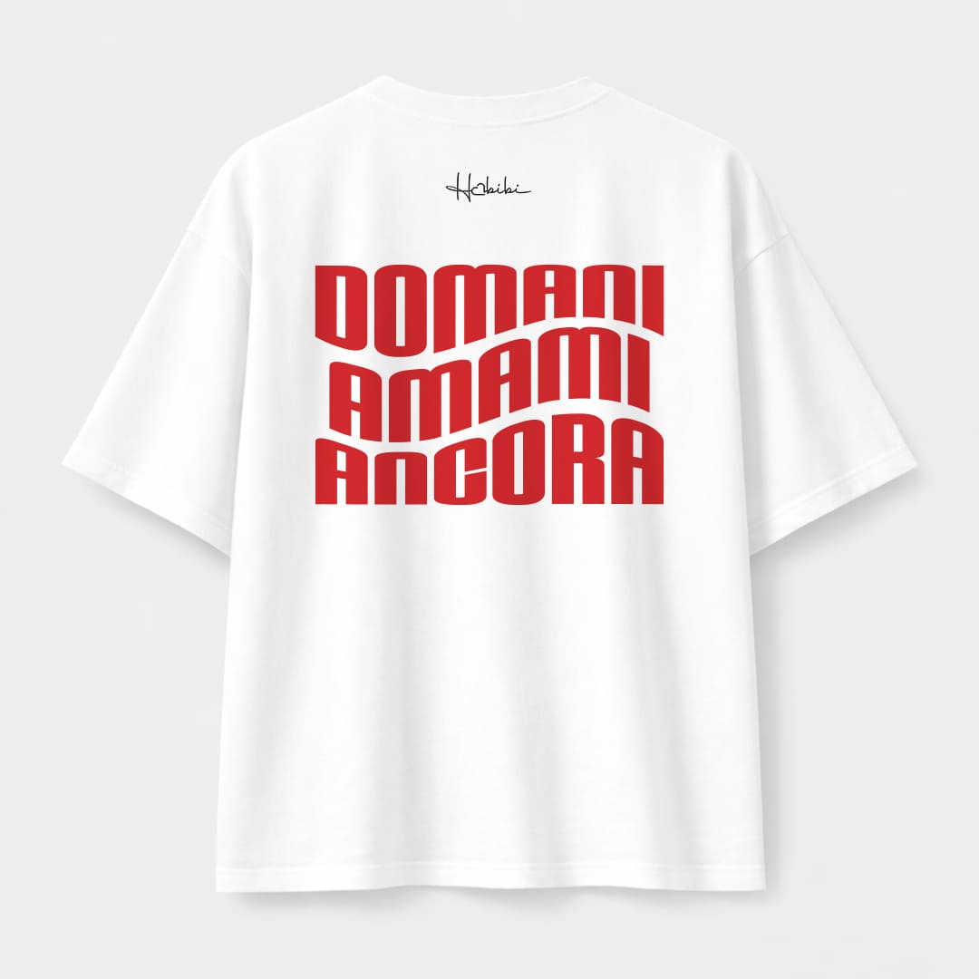T-Shirt Oversize Core - Domani Amami Ancora