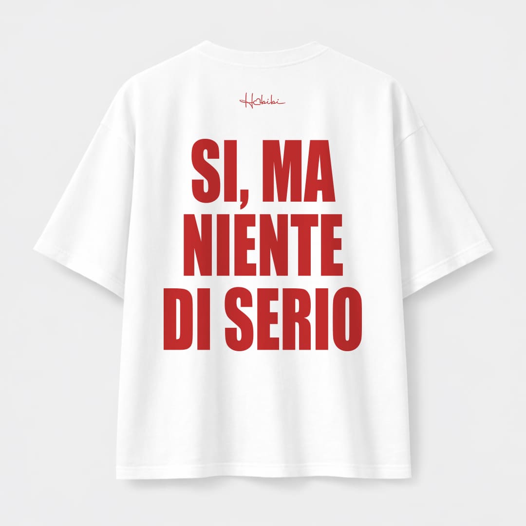 T-Shirt Oversize Core - Niente Di Serio