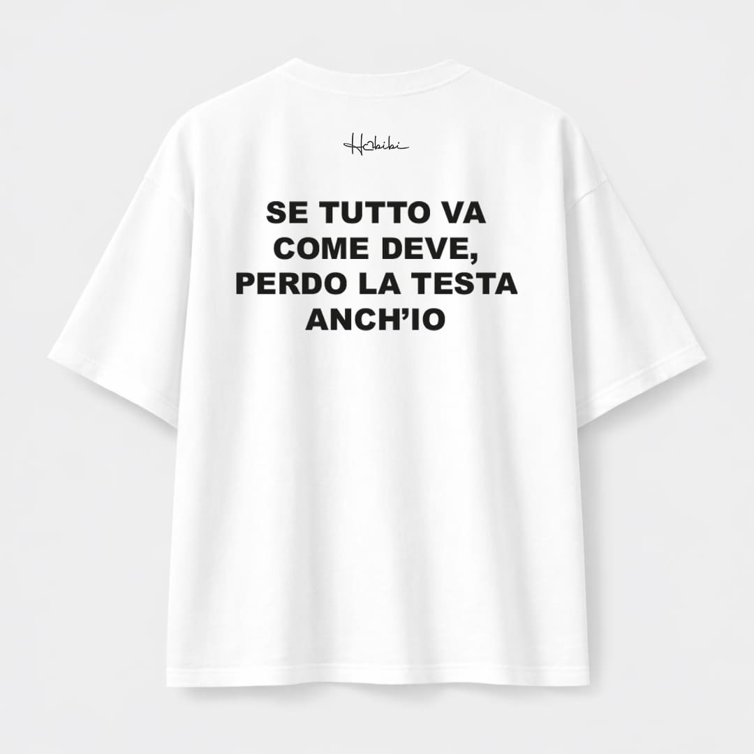 T-Shirt Oversize Core - Perdo la Testa