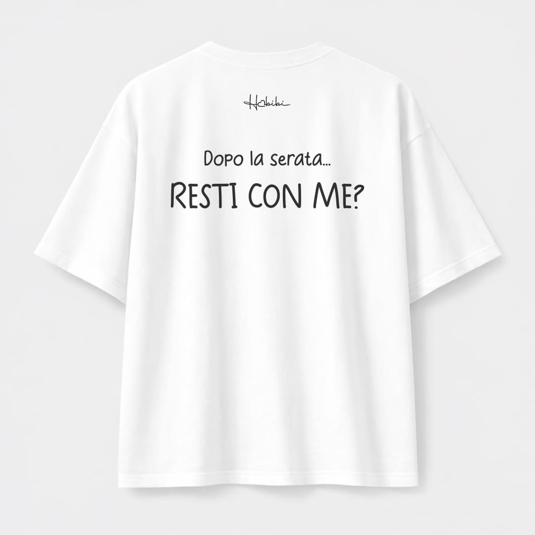 T-Shirt Oversize Core - Resti con Me
