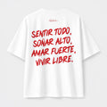T-Shirt Oversize Core - Sentir Todo