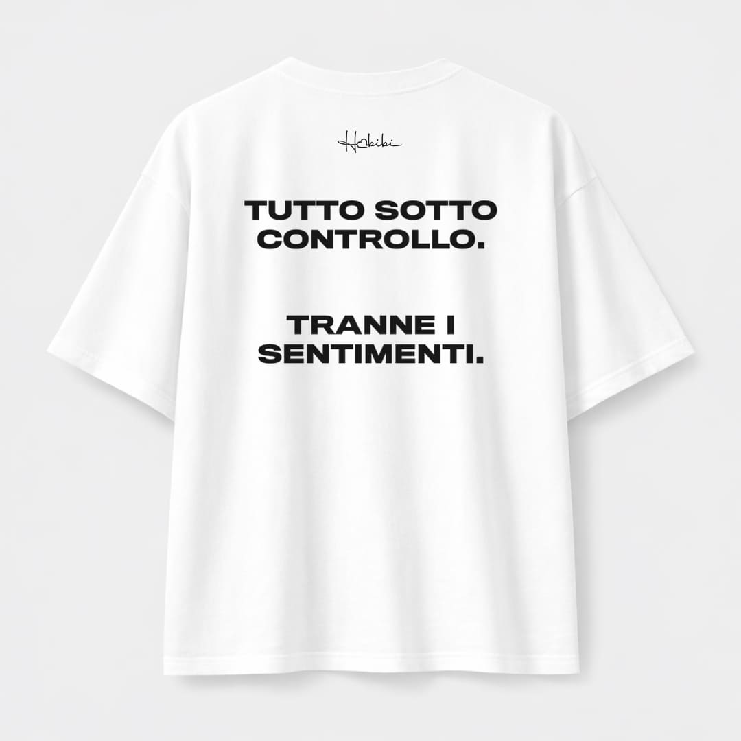 T-Shirt Oversize Core - Sotto Controllo