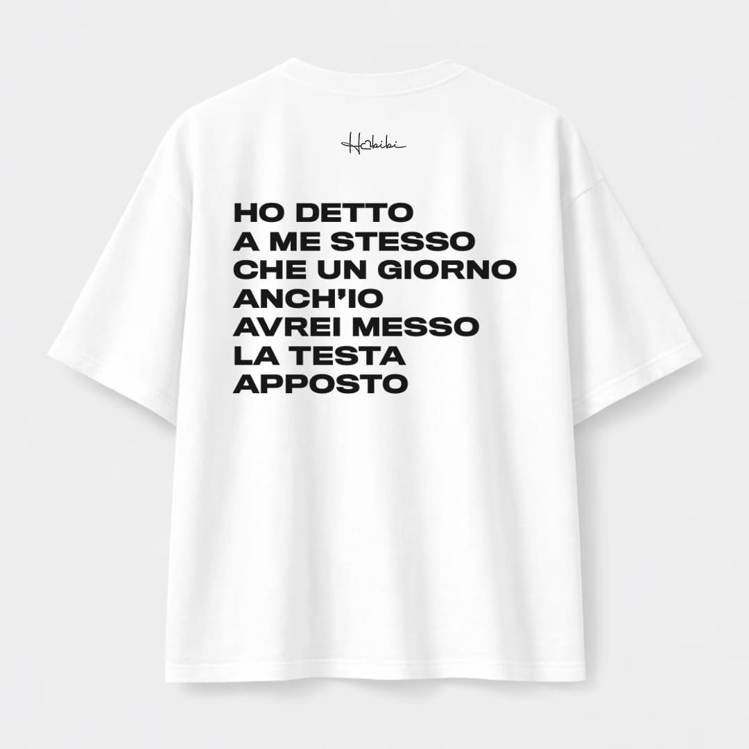 T-Shirt Oversize Core - Testa Apposto