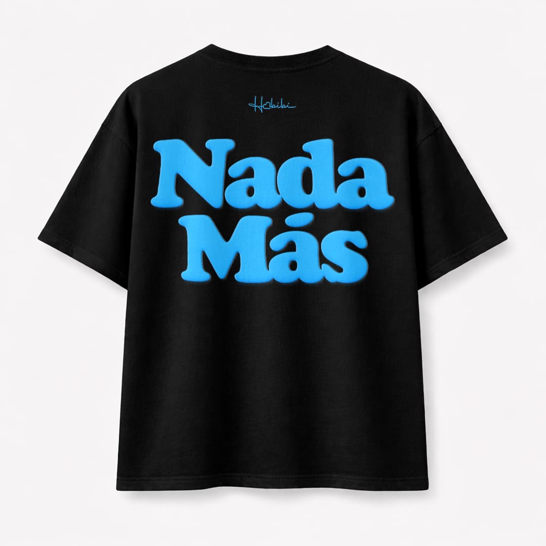 T-Shirt Oversize Core - Nada Màs