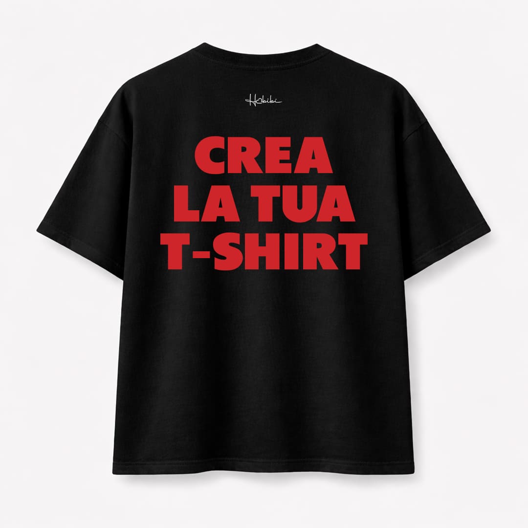 CREA LA TUA T-Shirt Oversize Core