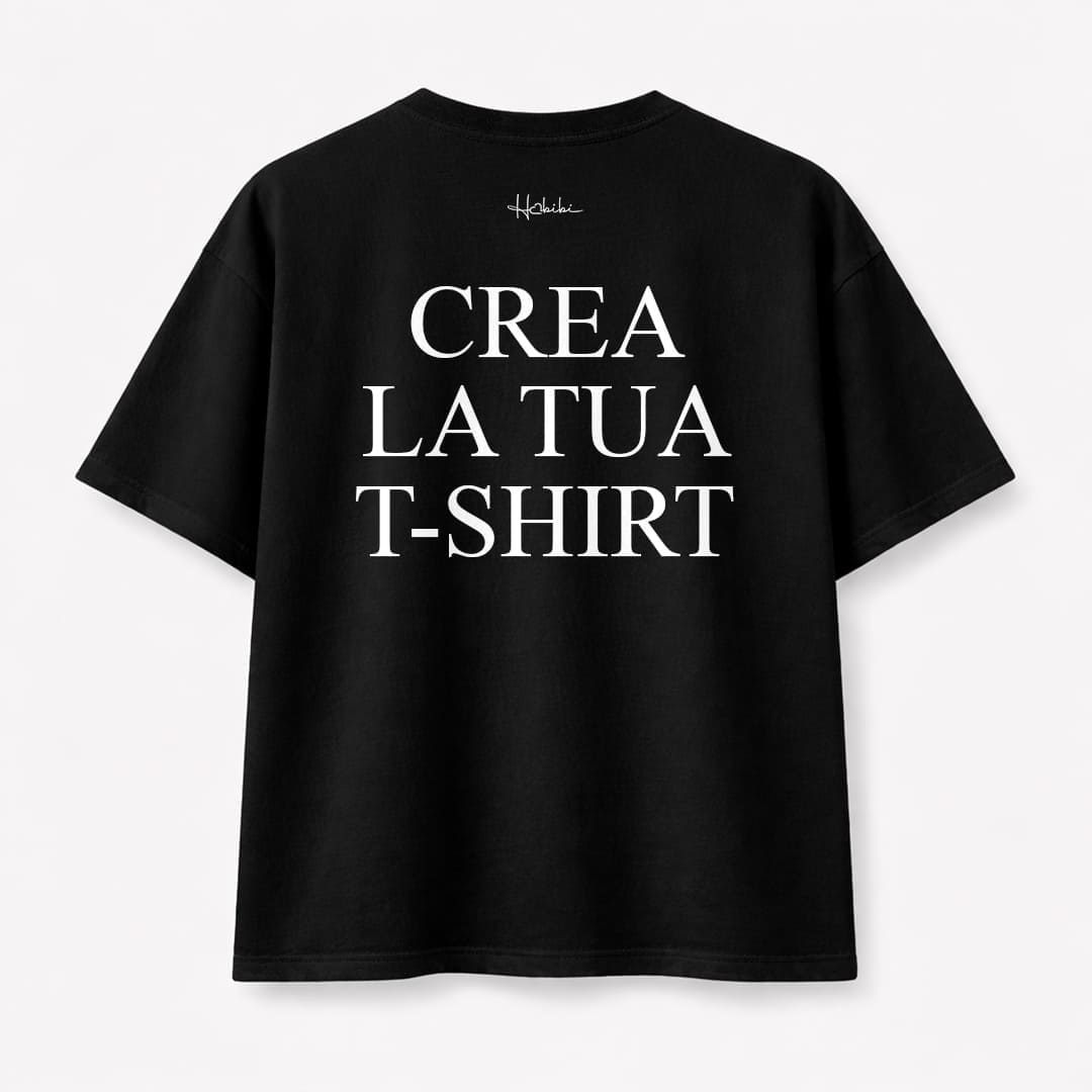 CREA LA TUA T-Shirt Oversize Core